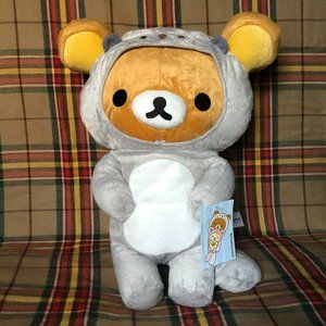 NWT Rilakkuma San-X Licensed Sea Otter Plush 16”